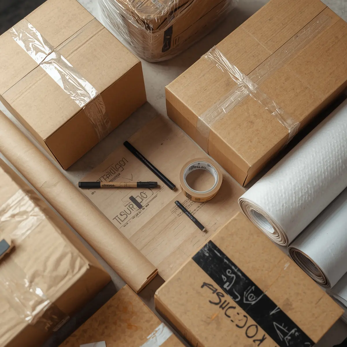  secure shipping materials